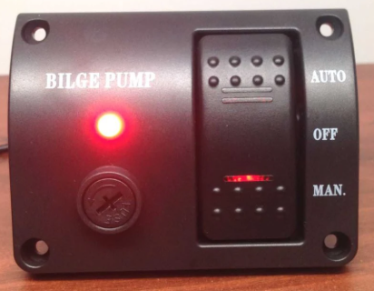 Bilge Pump Switch Auto Manual 12V
