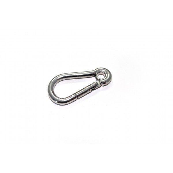 Stainless Spring Hook with Eyelet - Anzor Fasteners