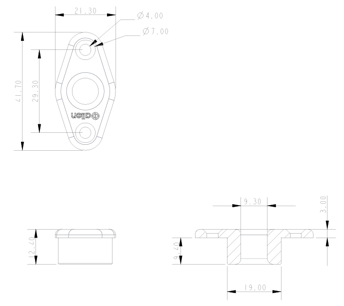 Allen Flanged Deck Bush A8039 – Oborn's Nautical