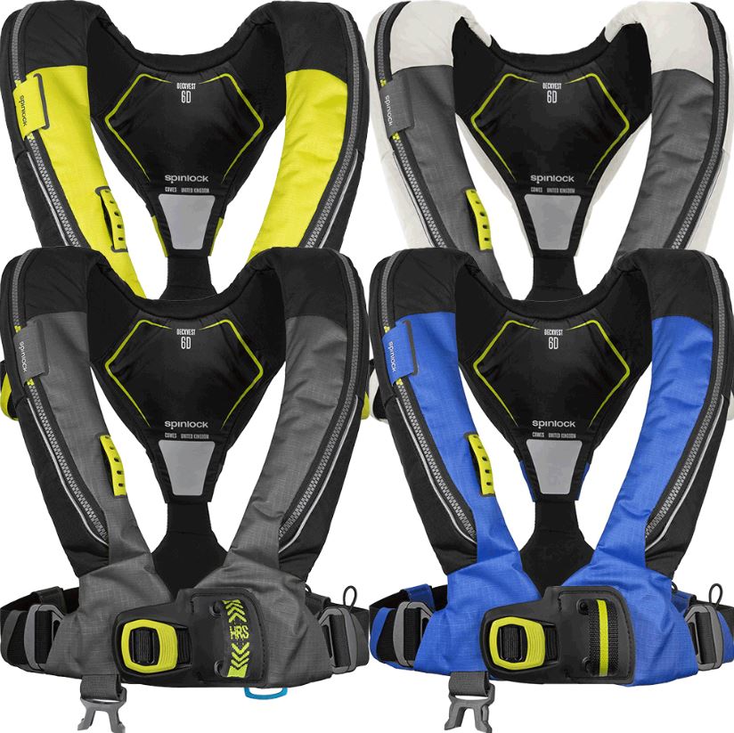 Inflatable Harness Spinlock 6D Offshore Inflatable Lifejacket with Harness Release System ...