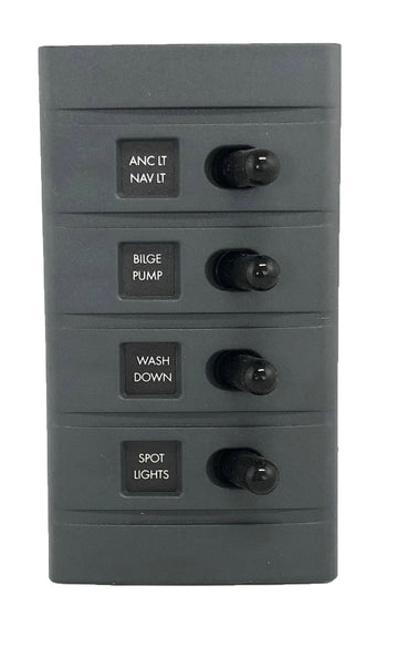 Connex Switch Panel 4-Way BackLit Waterproof