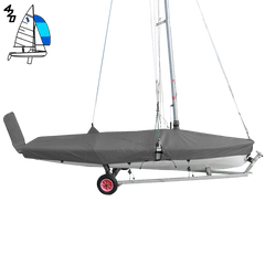 420 Boat Cover mast up