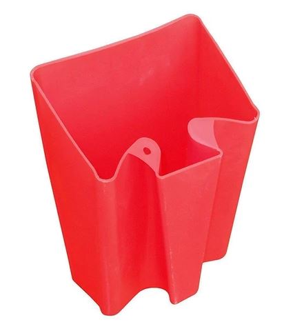 Bailer - Plastic scoop 1ltr Red