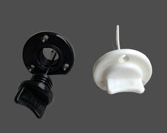 Drain Bung 1" Square Thread Plug & Base White