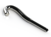Rigging Swaged Plain Hook - Stainless steel