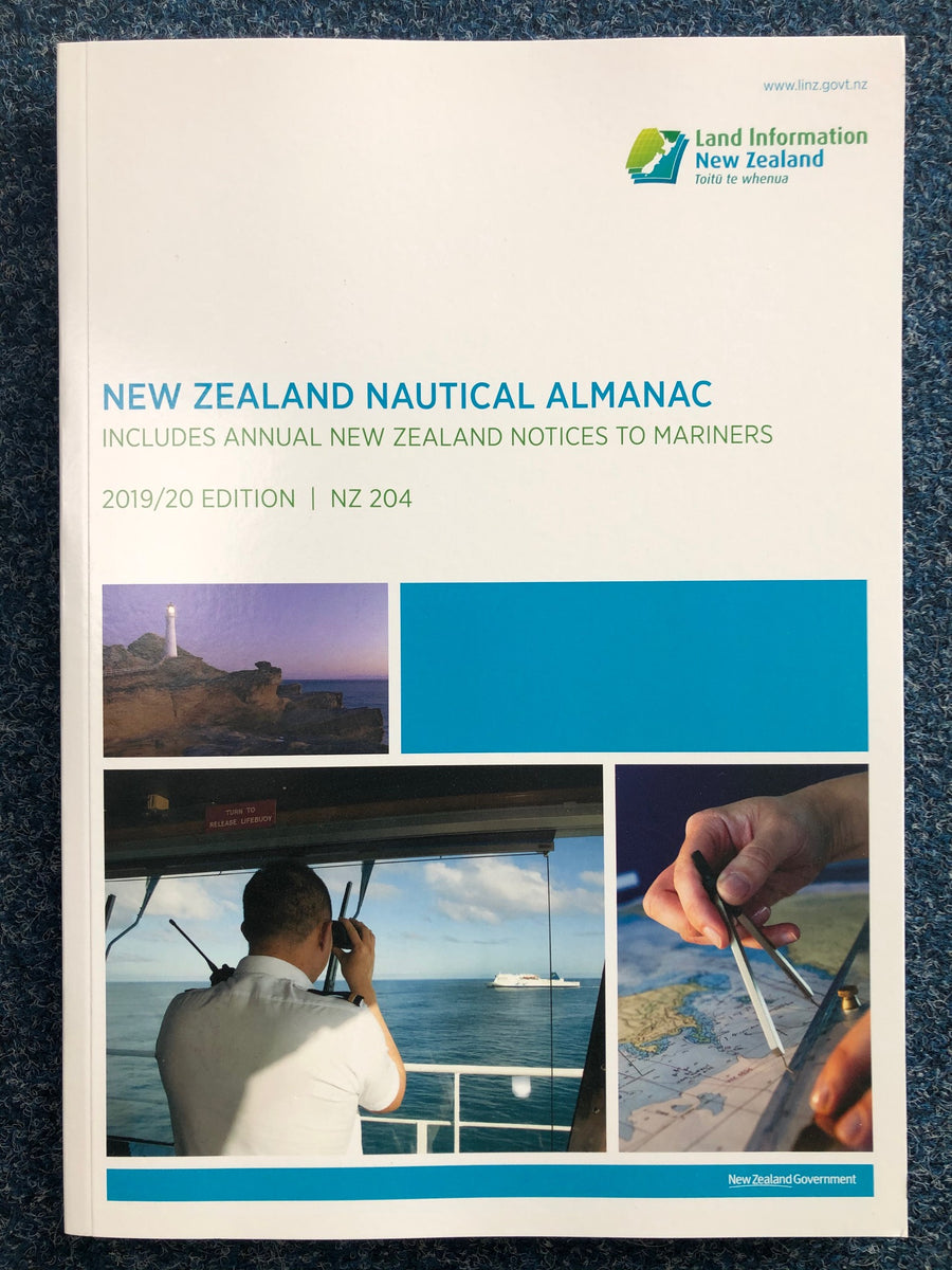New Zealand Nautical Almanac 2023/24 (Out of stock until new version available in June '24)