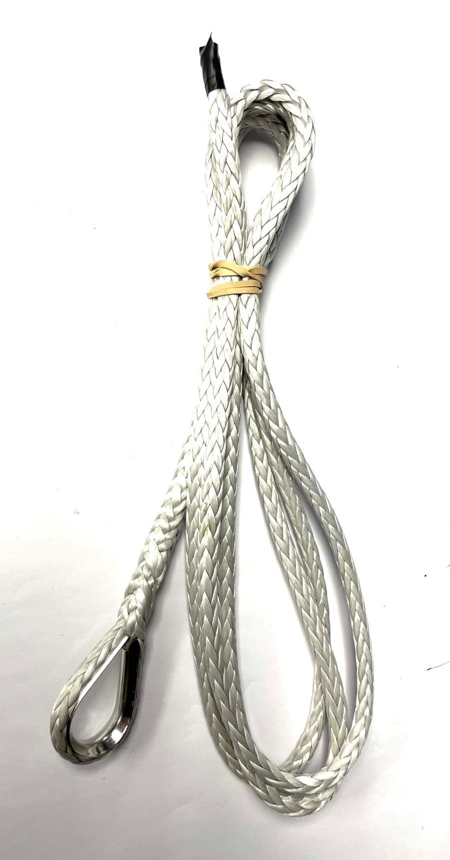 Trailer yacht centreboard winch rope