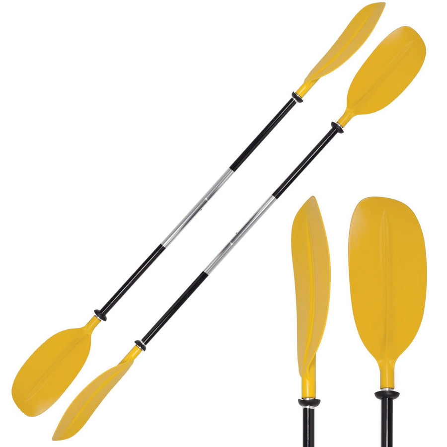 Split kayak paddle