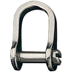 Ronstan D shackle - RF151 Slotted 1/4" pin dia.