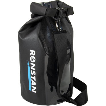Ronstan Dry Roll-Top 10L Bag, Black with Window RF4012