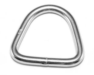 Stainless D Ring 6x40mm