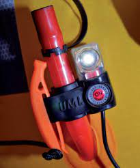 Automatic Life jacket Strobe Light with mounting bracket